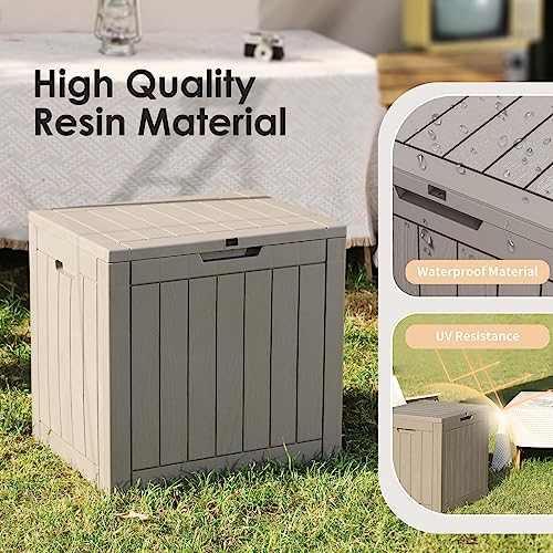 Deck Boxes 30 Gallon Outdoor Storage Box for Patio Cushion