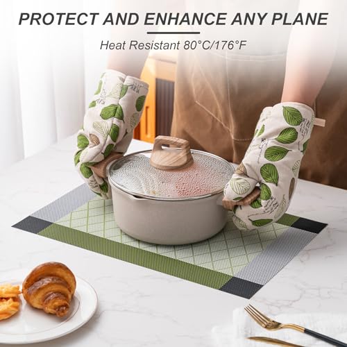 Placemats Set of 4 Washable Indoor (4 Count)