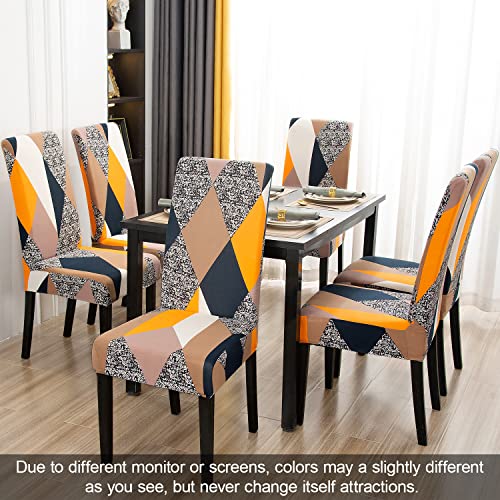Chair Covers for Dining Room 6 Pack