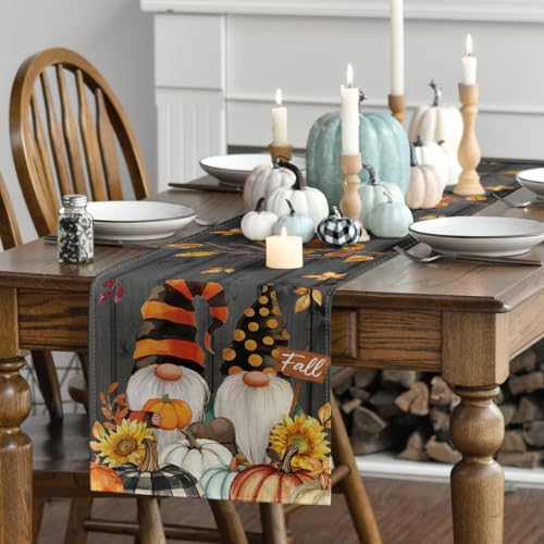 210 GSM Fall Table Runner Home Party Decor 13x72 Inch (6.5 Sq Ft)