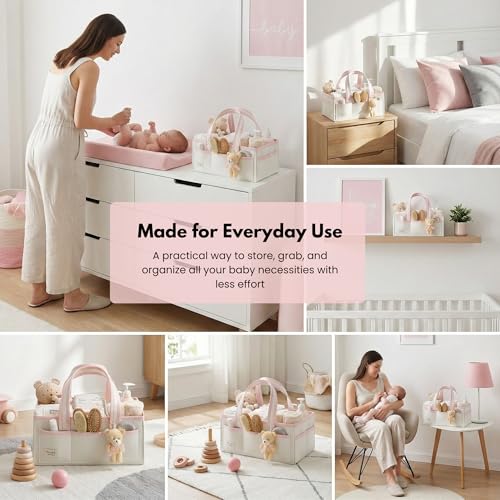 Baby Diaper Caddy Organizer