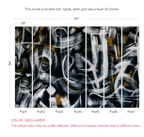 Abstract Art Wall Mural Fabric Texture Wallpaper for Bedroom Living Room