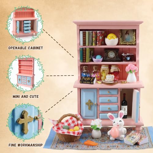Vintage Springtime Hutch Set (40 Count)