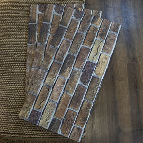 3D Wall Panels Faux Brick (27 Sq Ft)