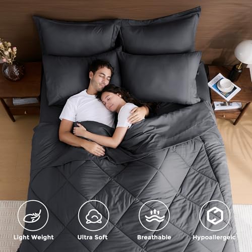7 Piece California King Comforter Set