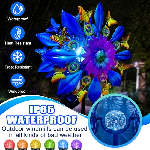 60 in Large Wind Spinners Outdoor
