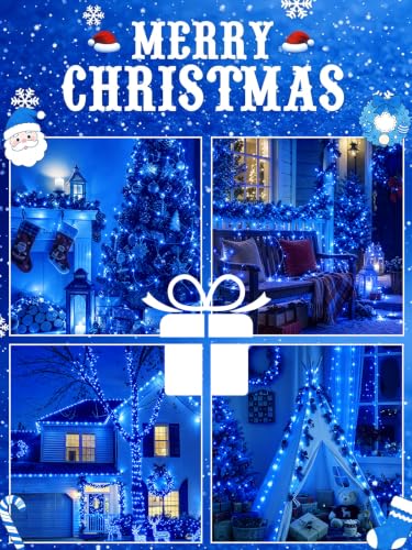 2 Pack 100 LED Fairy Lights Battery Operated with Remote Timer