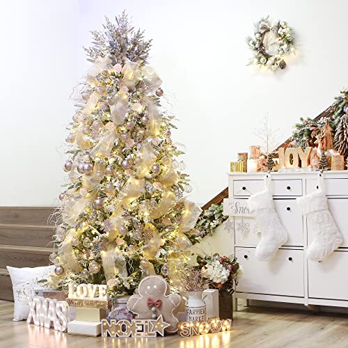 48 Pack Assorted Clear Christmas Ball Ornaments (48 Count)