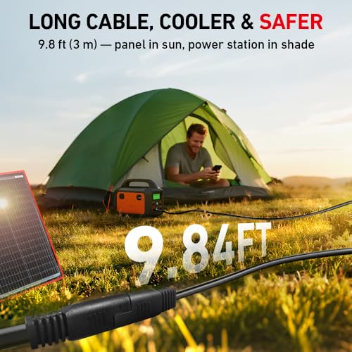 100W Portable Foldable Solar Panel Kit with Charge Controller