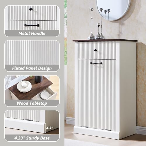 Tilt Out Trash Can Cabinet