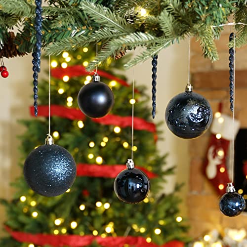 Christmas Ball Ornaments for Christmas Decorations (45 Count)