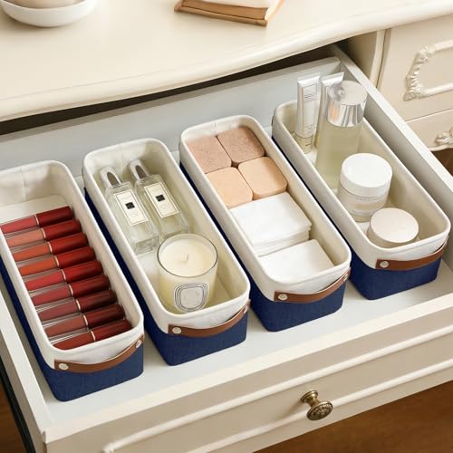 Small Fabric Storage Baskets (4 Count)