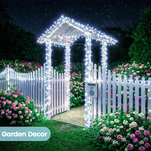 Solar String Lights Outdoor (144 Foot)