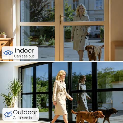 One Way Window Privacy Film with Tools