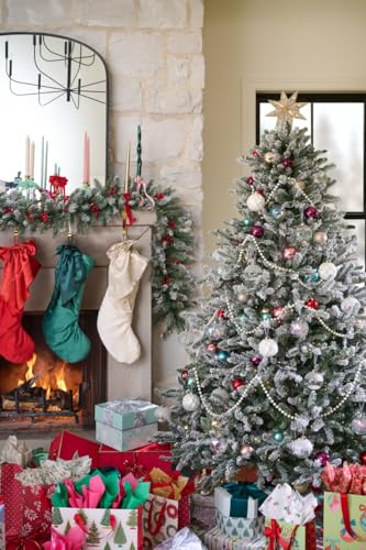 7 ft Pre Lit Blue Spruce Christmas Tree