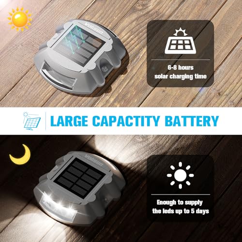 Solar Deck Driveway Dock Lights (20 Count)