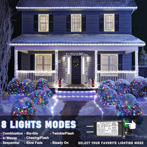 100FT 300 LED Rope Lights for Outside