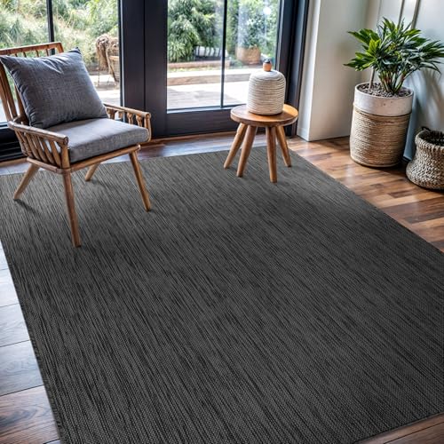 Outdoor Rug 6x9 Modern Area Rugs for Indoor and Outdoor Patios and Porches (59 Sq Ft)