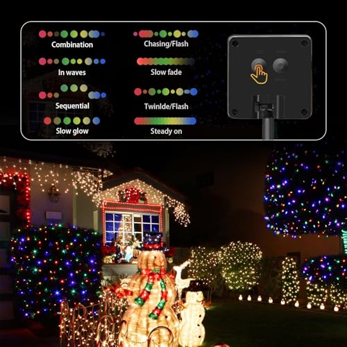 Solar String Lights Outdoor (2 Count)