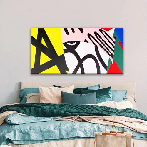 Abstract Colorful Wall Art Painting Canvas Art Wall Decor 20x40