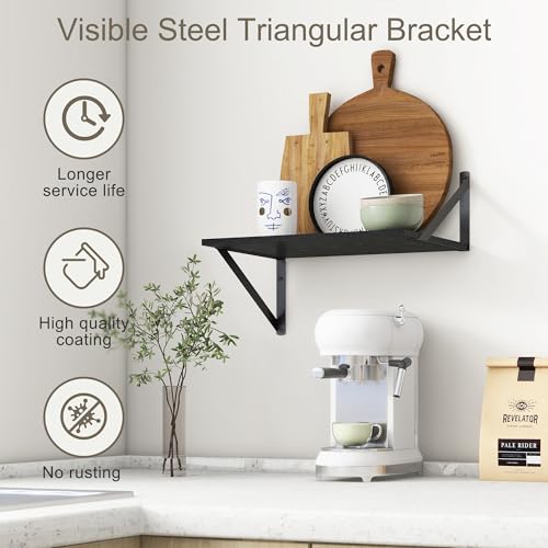 Deep Floating Shelves for Wall