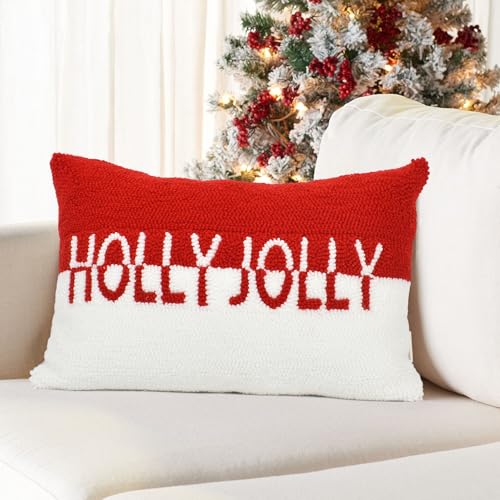 Holly Jolly Christmas Pillow Covers
