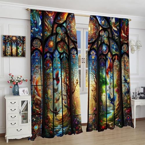 Stained Glass Curtains