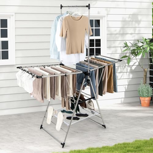 2 Layer Stainless Steel Drying Rack