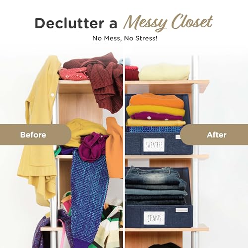 Open Front Trapezoid Closet Bins (3 Count)