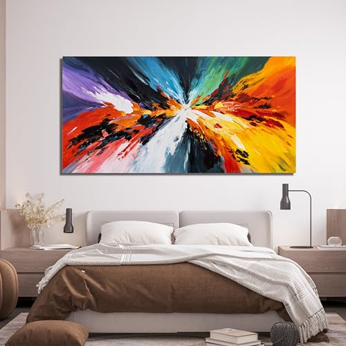 Colorful Abstract Wall Art Prints For Living Room Home Wall Decor 20"x40"