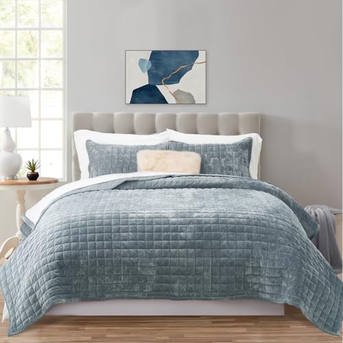 Velvet Quilt Set