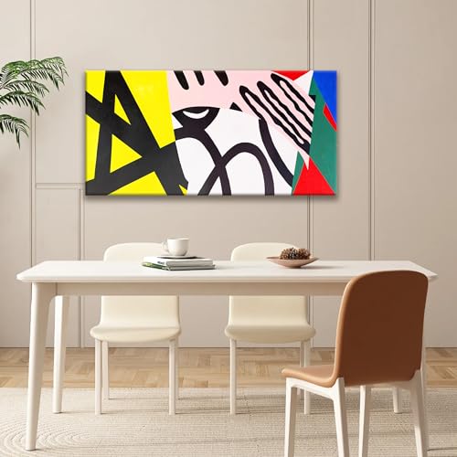 Abstract Colorful Wall Art Painting Canvas Art Wall Decor 20x40