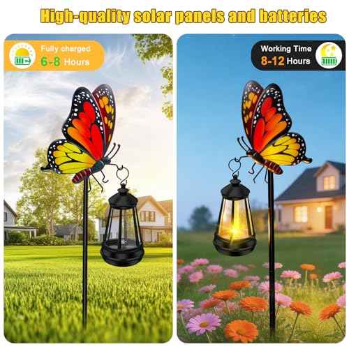 Solar Garden Light Outdoor (2 Count)