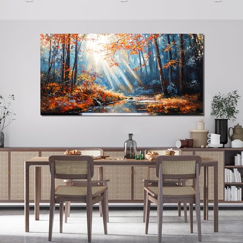 Nature Landscape Wall Art Modern Botanical Wall Art Prints Bedroom 24"X48"