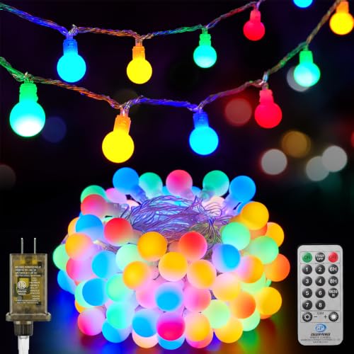 Multicolor Globe String Lights