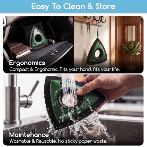 Mini Pet Hair Remover for Car Detailing Dog Hair Tool Brush