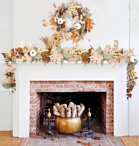 Fall Garland Maple Leaf (6 Foot)