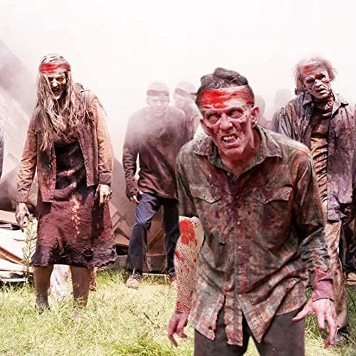Halloween Creepy Bloody Cloth 800 inch Scary Blood Gauze Bandages Decorations