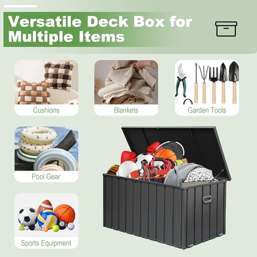 Domi 160 Gallon Deck Box