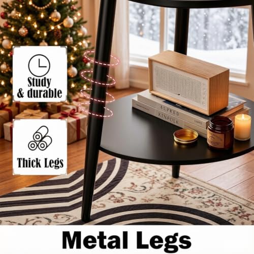 Black Side Table