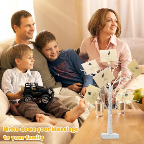 Money Tree 22 Inch Gift Card Tree Holder with 6 Clips and 6 Greeting Cards