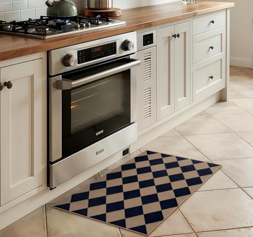Checkered Easy Jute Front Door Mat (5.9998 Sq Ft)