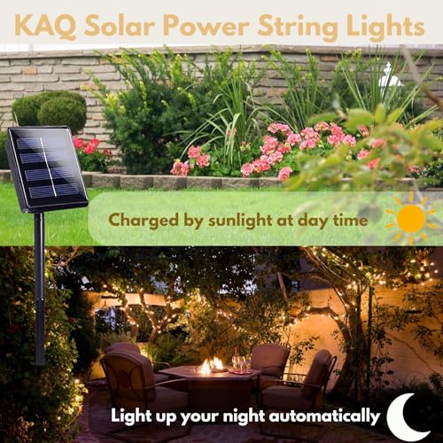 4pack 400LED Solar String Lights Outdoor Waterproof Warm White (132 Foot)