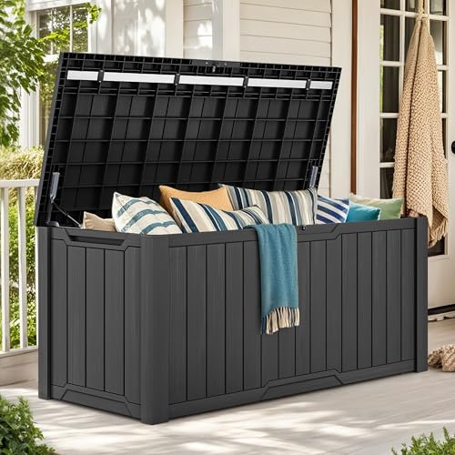 240 Gallon Extra Large Outdoor Storage Deck Box