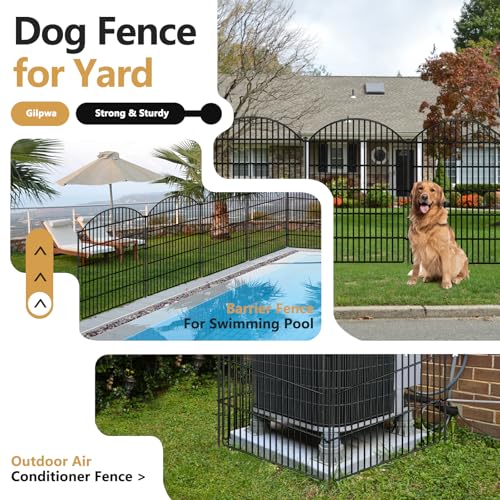 10 Panels Decorative Garden Fence (21.92 Foot)