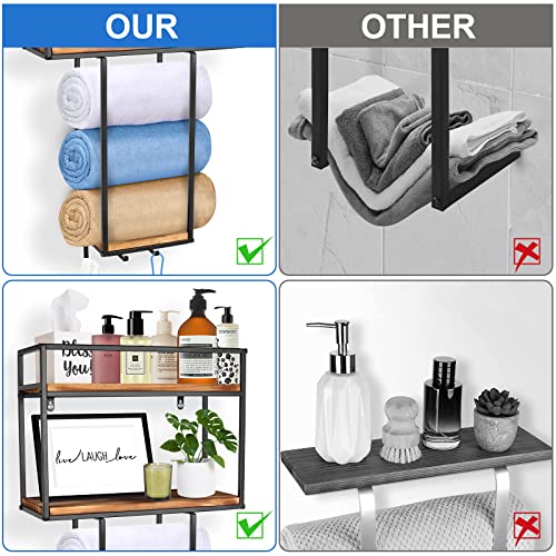 Towel Rack Wall Mounted