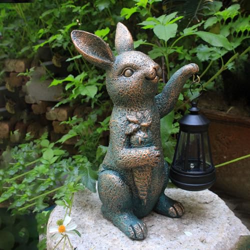 Solar Garden Statues