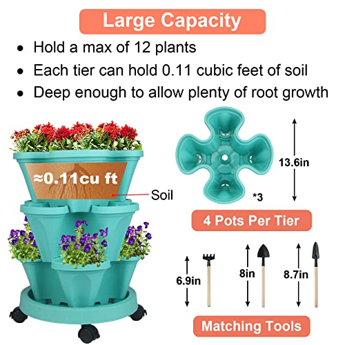 Vertical Planter Tower (2 Count)