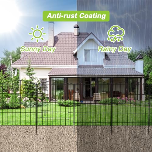 Garden Fence 12 Panels 23.6ft (59 Sq Ft)