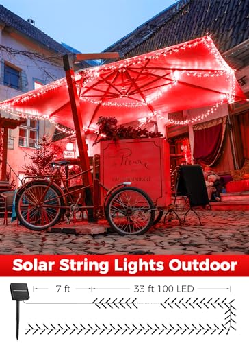 Solar String Lights Outdoor (80 Foot)
